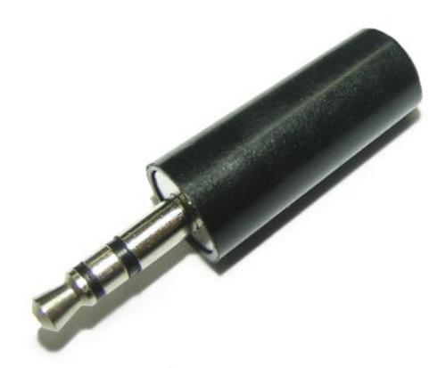 3.5mm Audio Plug Stereo Bakelite